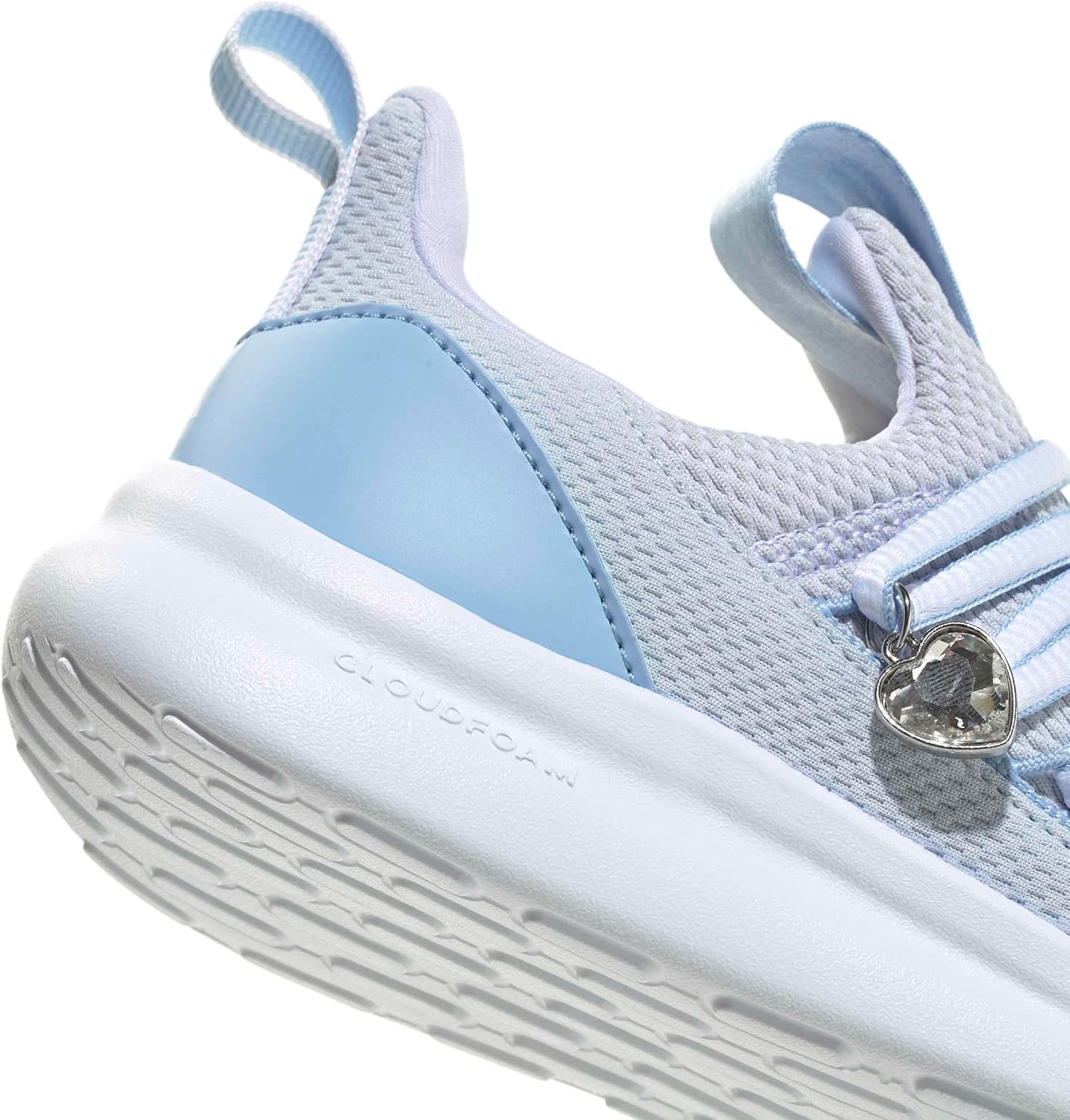 Беговые кроссовки adidas Kids Lite Racer Adapt 7.0, белый/синий — фото 2