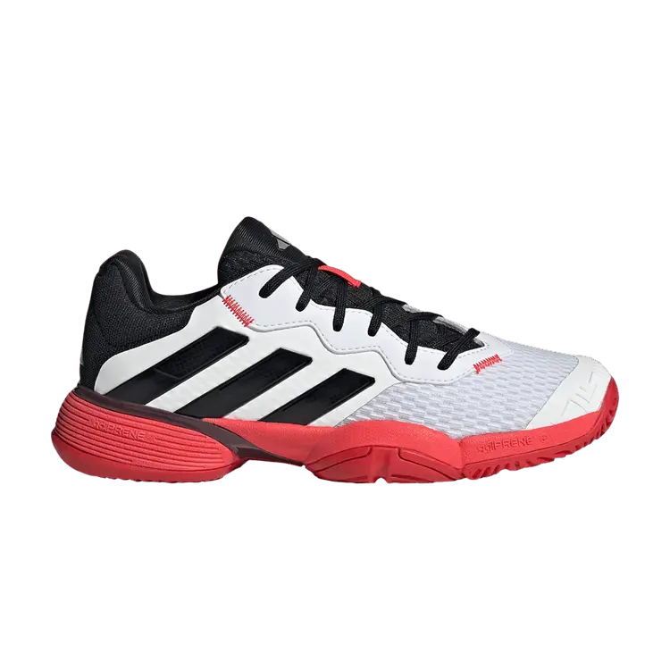 

Кроссовки Adidas Barricade J, White Black Lucid Red