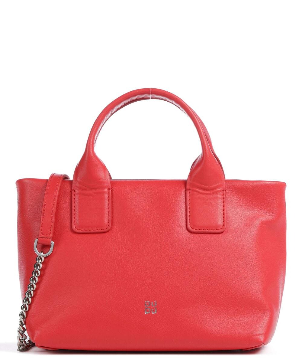 

Сумка через плечо Ibiza из мелкозернистой телячьей кожи Dudu Bags, красный