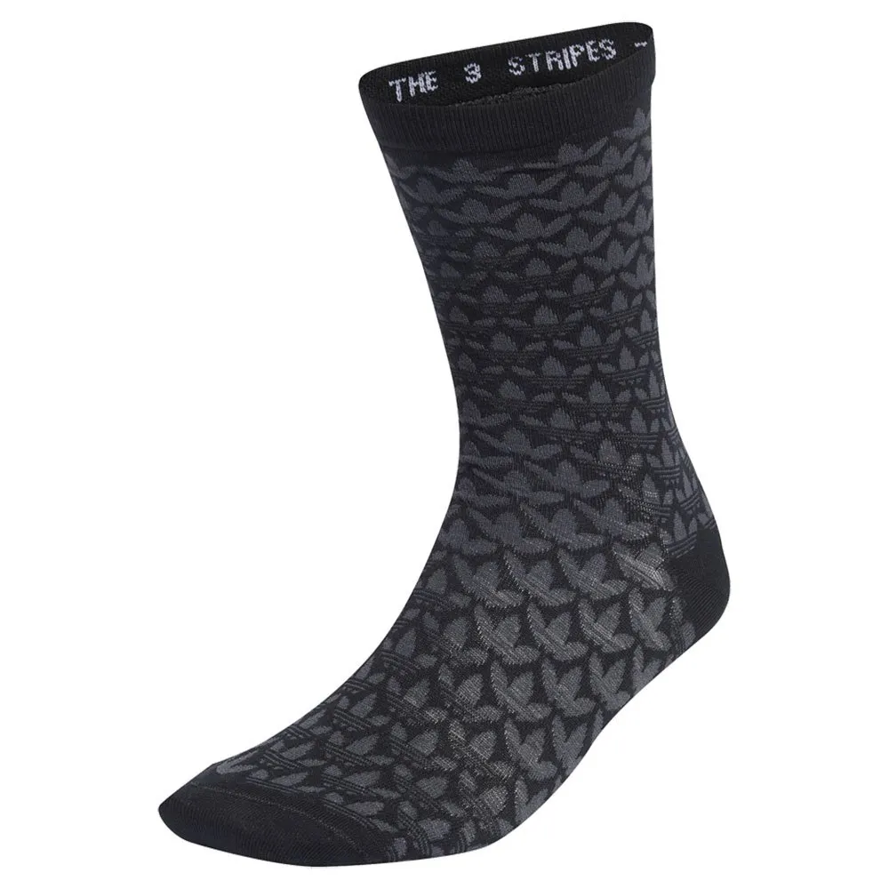 

Носки adidas Originals Monogram crew 2 pairs, черный