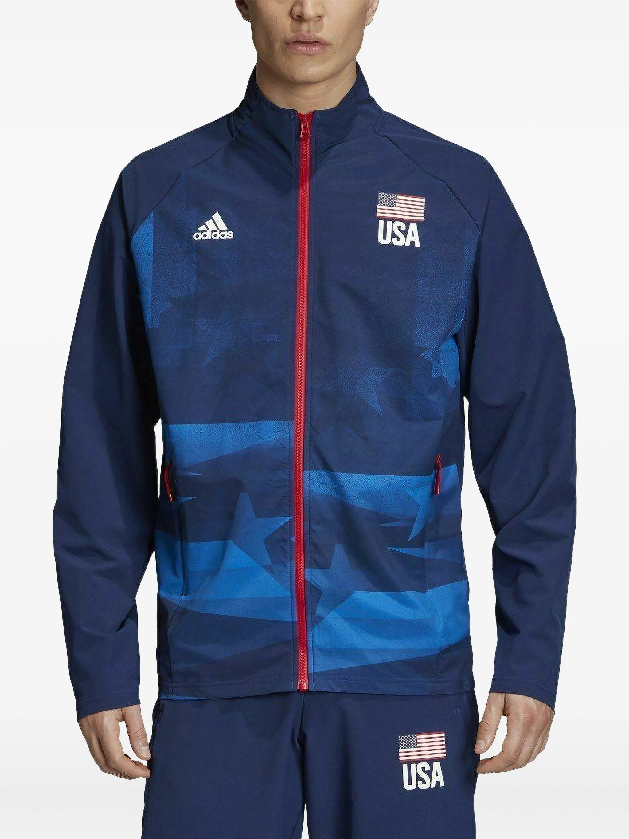 

Куртка Stadium USA Volleyball Adidas, синий