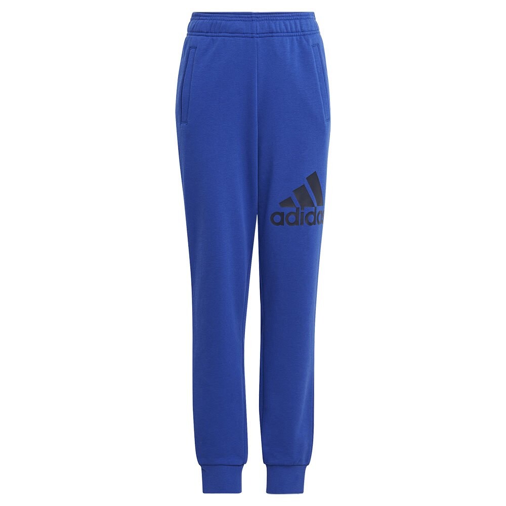 

Брюки adidas Essentials Regular Fit Big Logo Cotton Joggers, синий