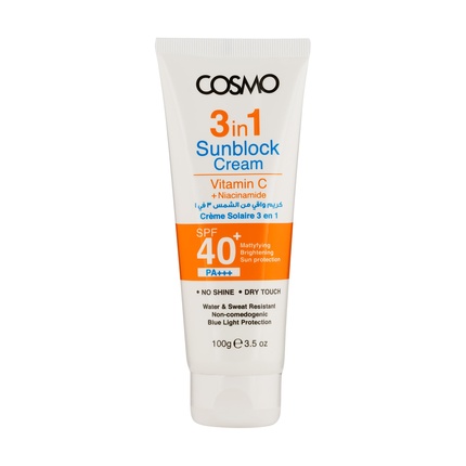 

Крем 3 In 1 Sunblock Spf 40 100g