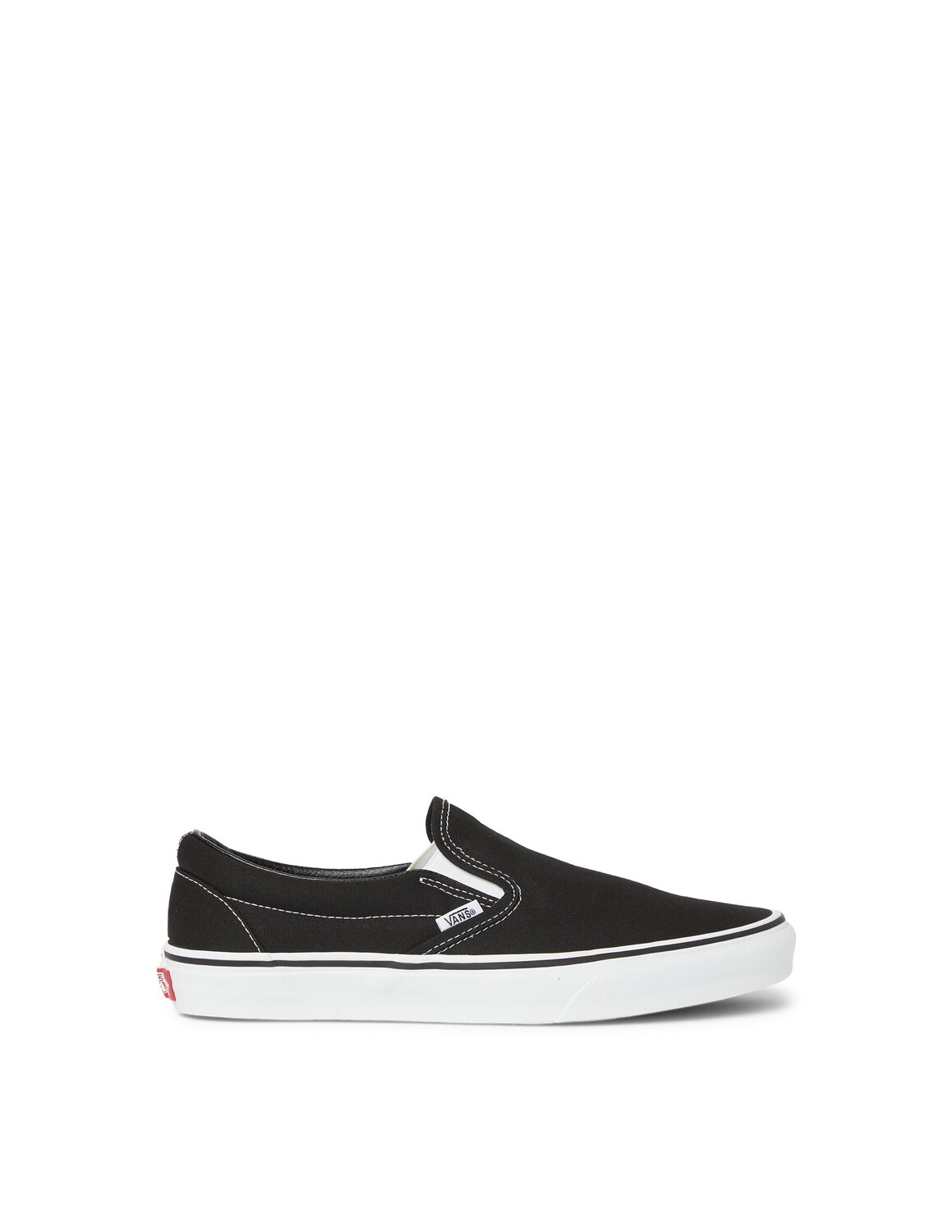 

Классические туфли без шнуровки из парусины Vans, черный