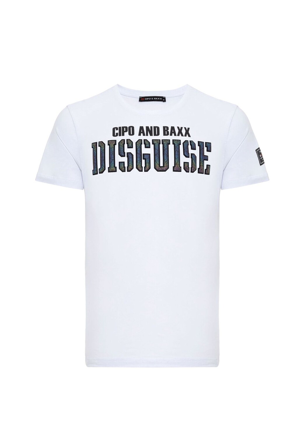 

Футболка с классным принтом CIPO & BAXX, белый
