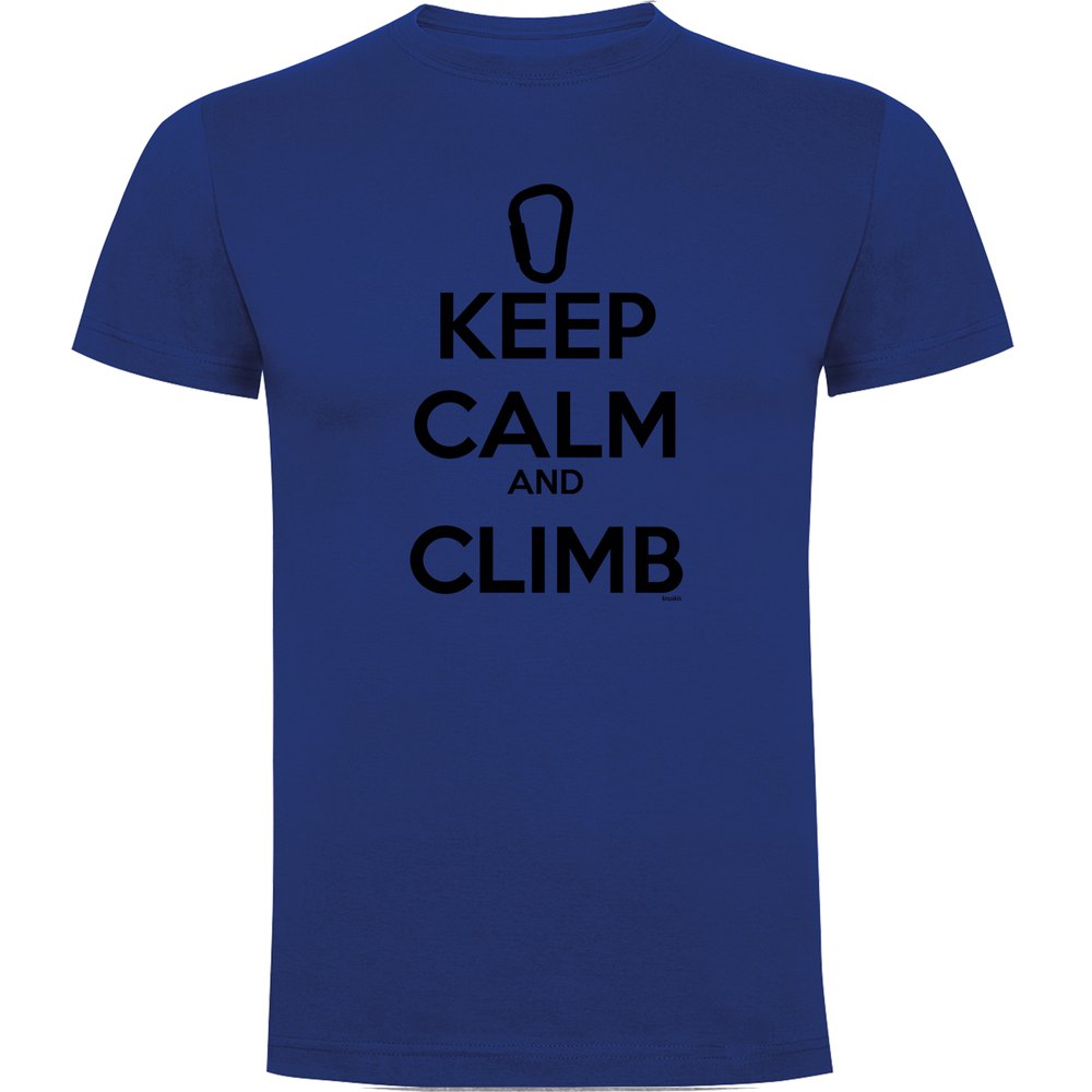 

Футболка Kruskis Keep Calm And Climb, синий