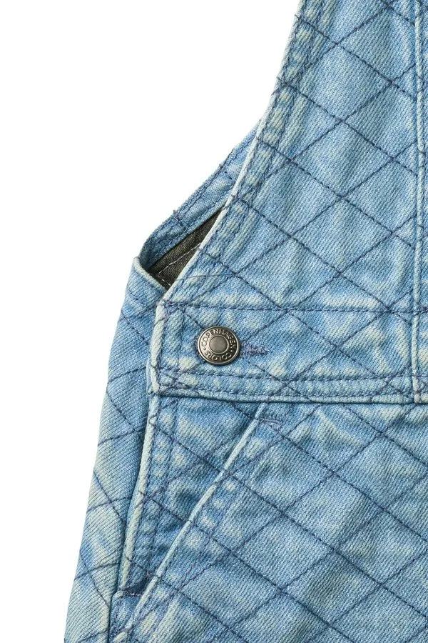 Платье-Спенсер из органической стеганой джинсовой ткани Copenhagen Colors, Blue Denim — фото 4