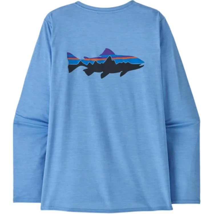 Футболка женская быстросохнущая Patagonia, Blue/ABNB