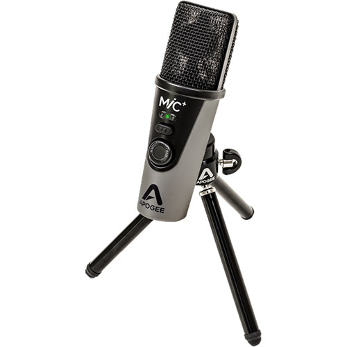 

Apogee Electronics MiC Плюс USB-Кардиоидный Конденсаторный Микрофон