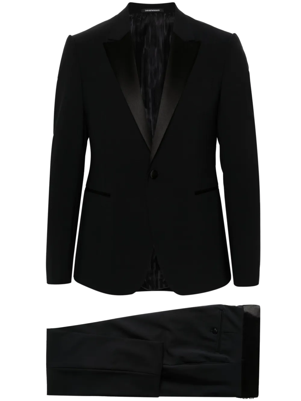 

Костюм с однобортным пиджаком EMPORIO ARMANI, синий