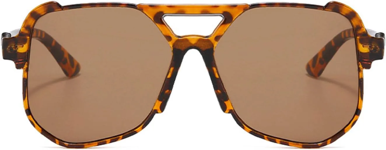 

Винтажные большие солнцезащитные очки-пилот для женщин и мужчин, 90-е годы, крупная оправа, ветрозащитные, популярные панк-солнцезащитные очки UV400 mincl, C4