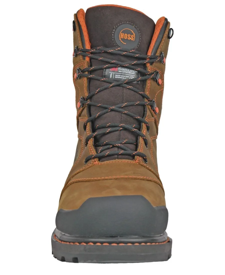 Мужские рабочие ботинки Clash с мягким носком и утеплителем Hoss Boot Company, коричневый — фото 4