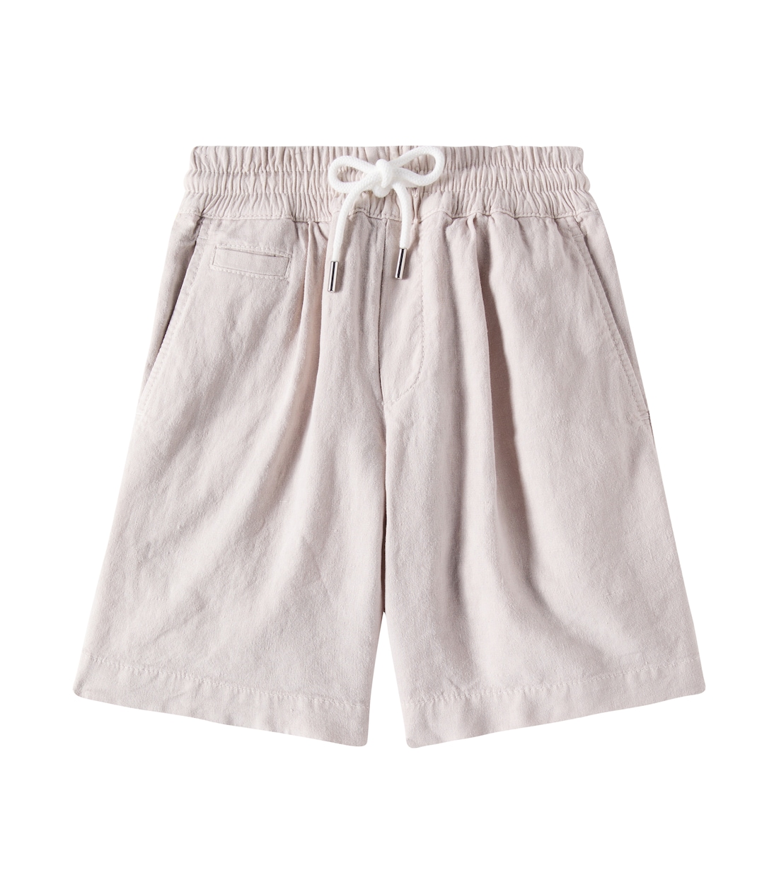 

Бермуды из окрашенной льняной ткани Brunello Cucinelli Kids, Juta