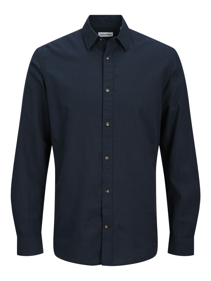 

Рубашка Jack & Jones, темно-синий