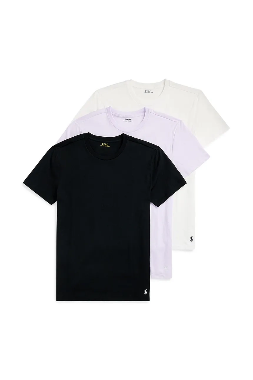 

3 пары хлопковых футболок Polo Ralph Lauren, белый