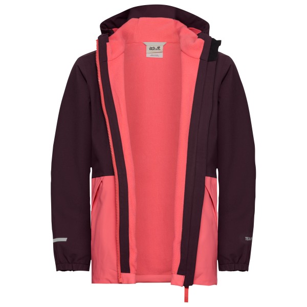 Детская зимняя куртка для снежных дней Jack Wolfskin, Midnight Sky — фото 3