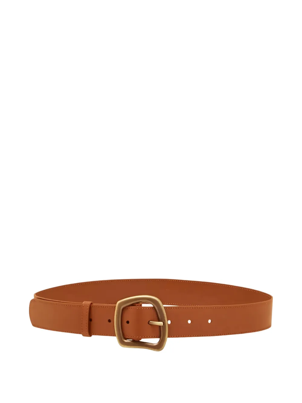 

Пояс Simone с асимметричной пряжкой Gabriela Hearst, коричневый