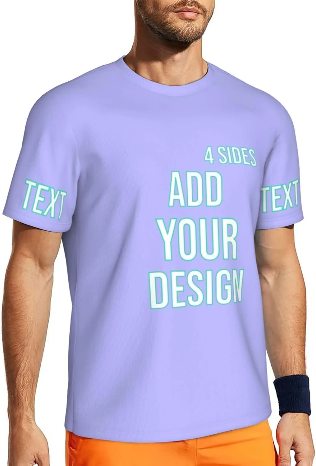 Футболка мужская Custom с принтом — фото 4
