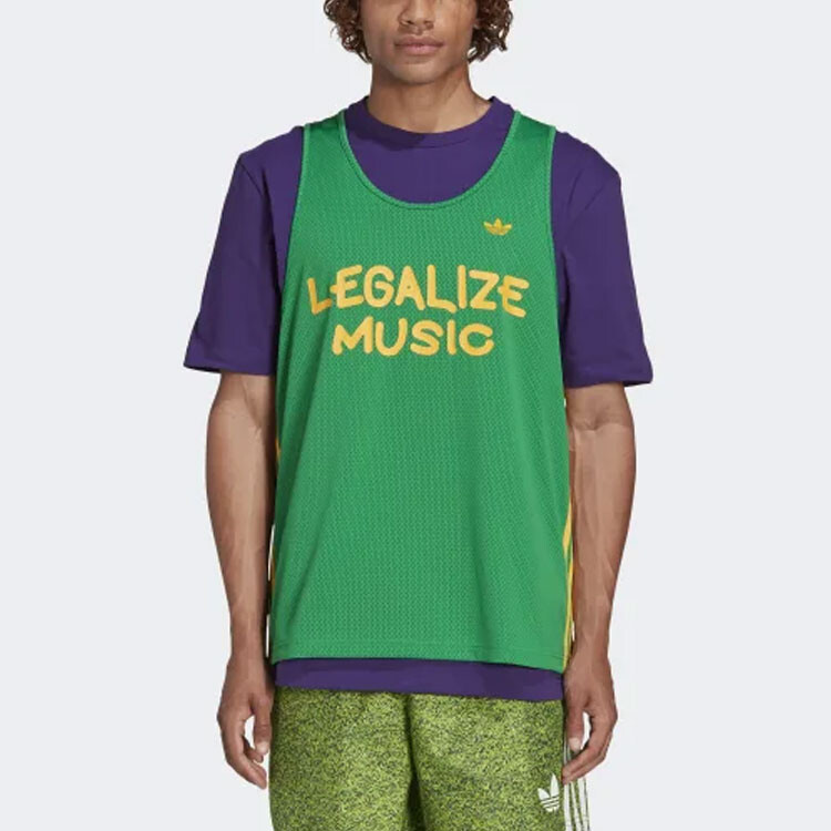 Футболка мужская Kerwin Frost Collection зеленая Adidas Originals, зеленый — фото 4