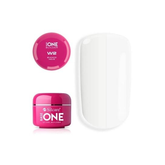 

Гель для наращивания ногтей Bianco Neve W2 15г Silcare, Gel Base One