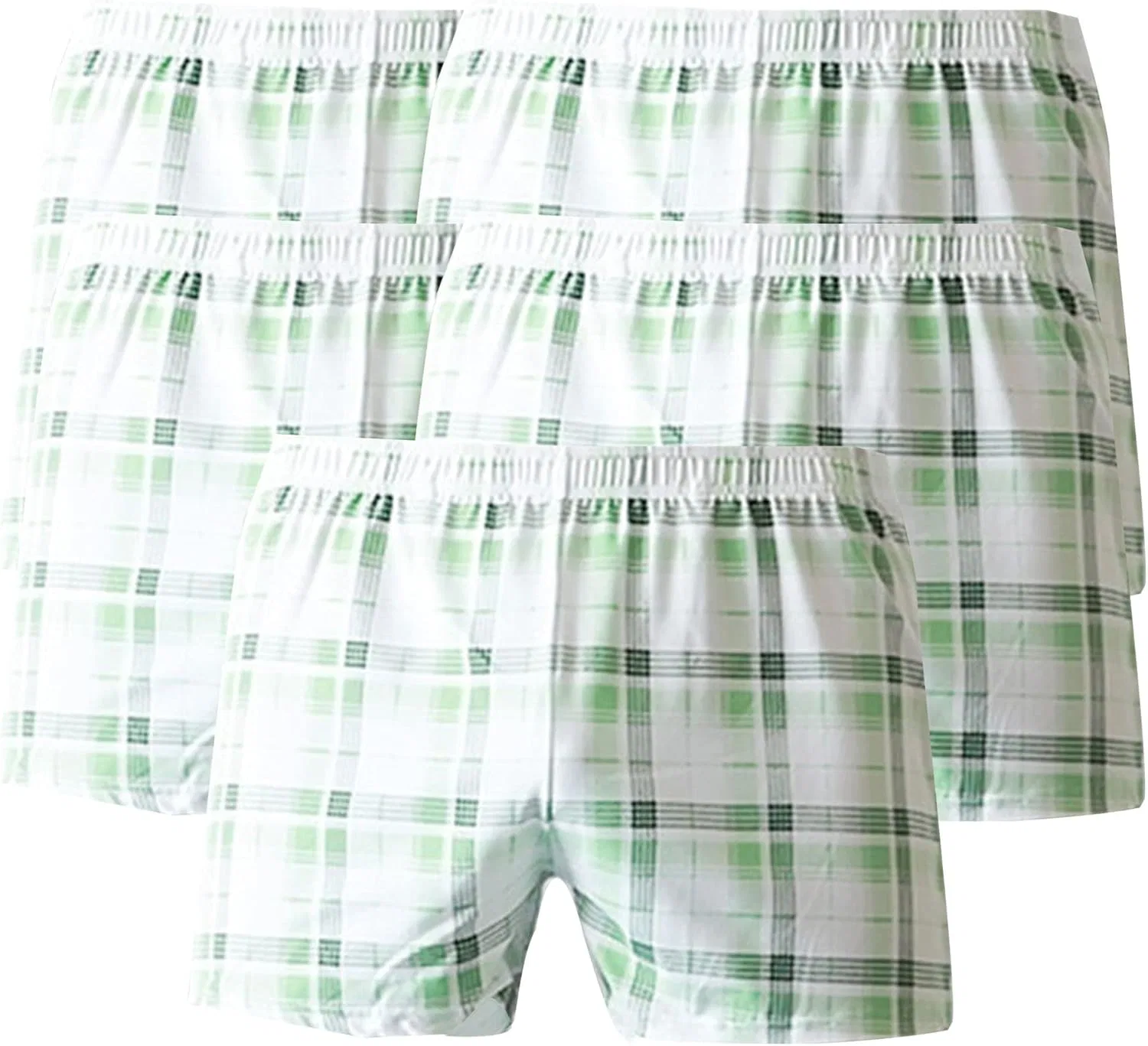 Боксеры Cotton Stretch, Green20-5pc