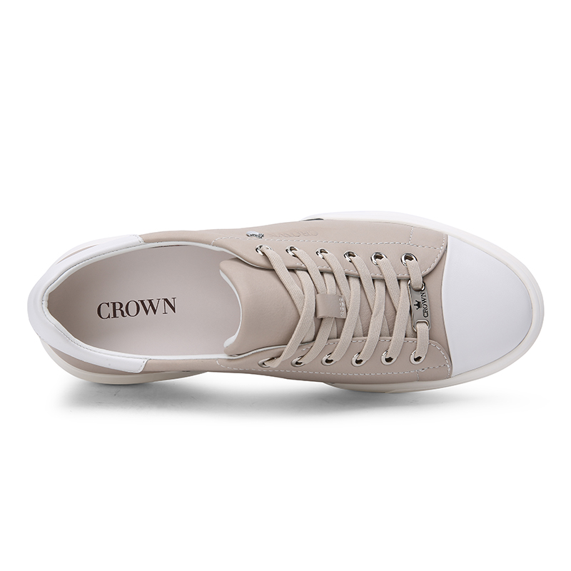 Износостойкие низкие повседневные кроссовки мужские CROWN, синие — фото 3