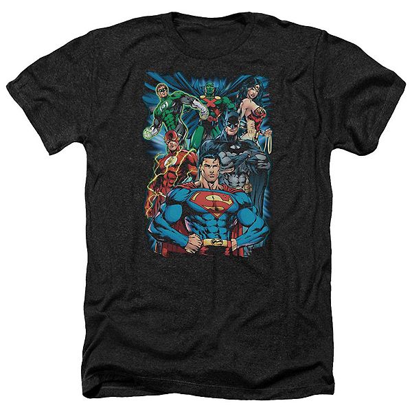 

Футболка adult heather justice league of america justice is served Licensed Character