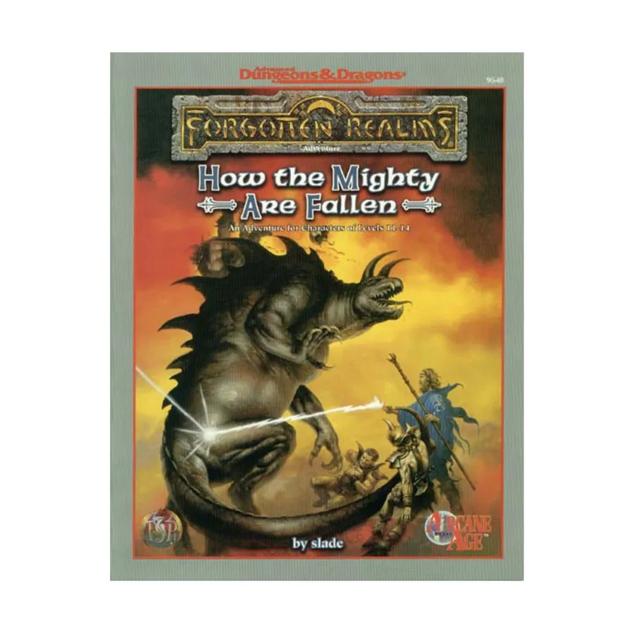 

Модуль How the Mighty Are Fallen, Forgotten Realms - Modules