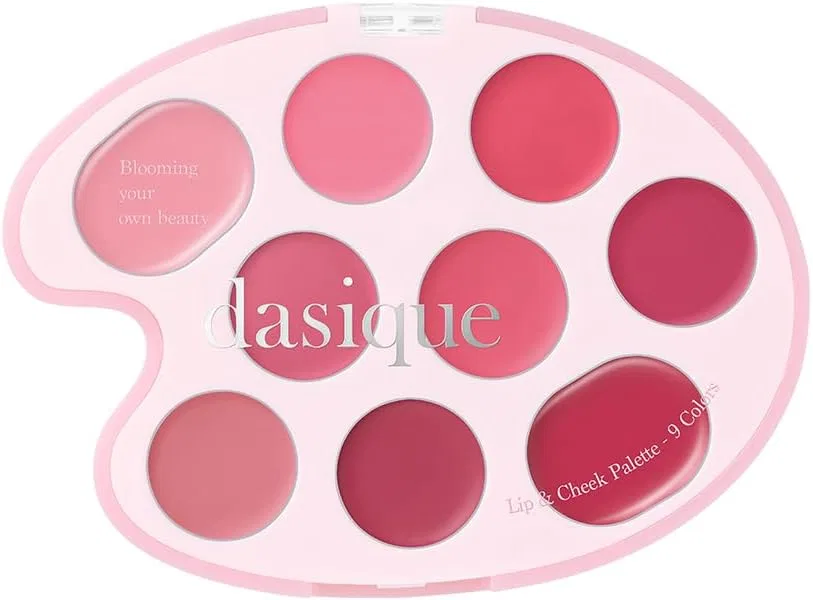 Палетка для губ и щек Dasique Mood Painting 9 цветов #03 Pink Coloring 6 г