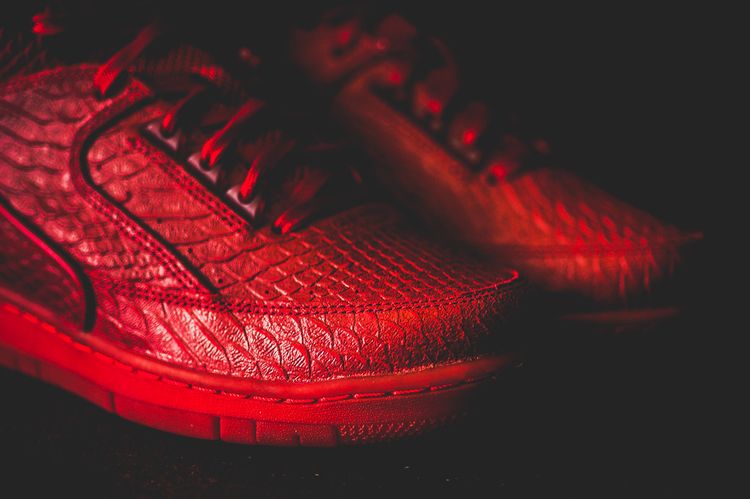 Кроссовки Air Python 'Red October', красный — фото 2