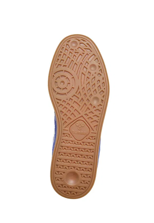 Кроссовки Hummel Hb royal trainers, сине-серо-бежевый — фото 4