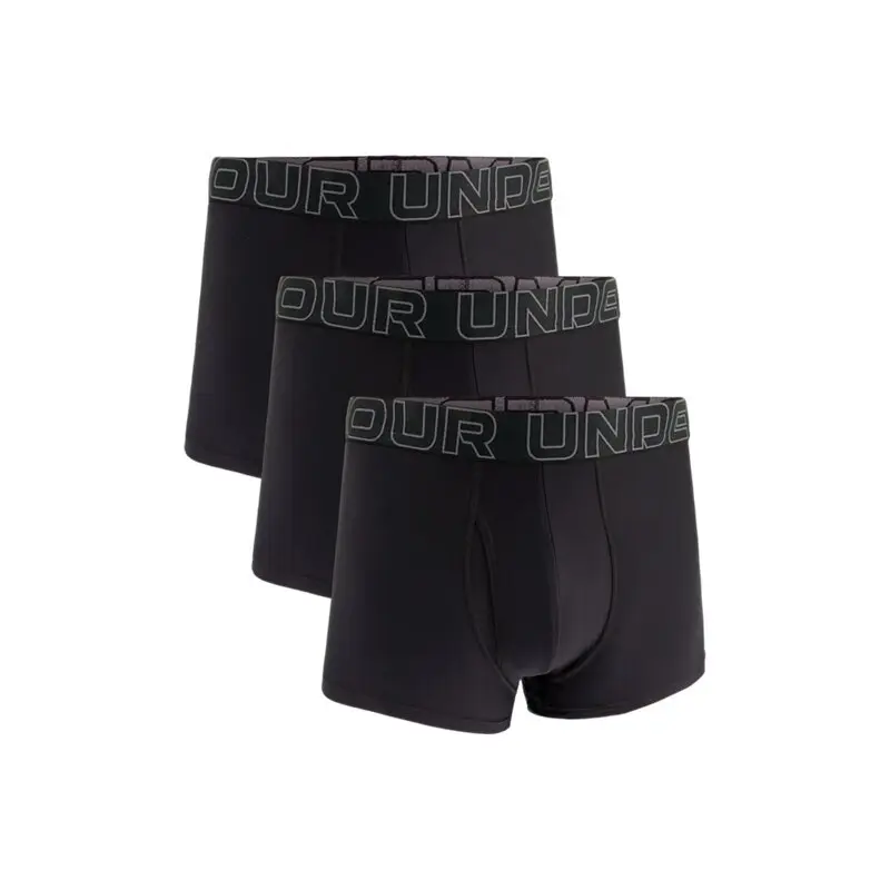 

Трусы с логотипом на поясе Under Armour, 3 шт (Черный)