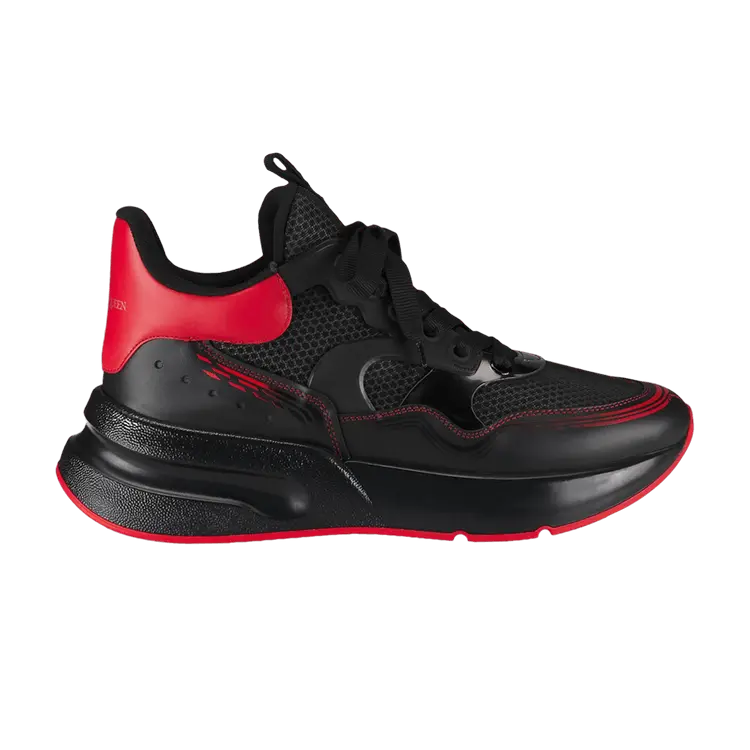 

Кроссовки Alexander McQueen Alexander McQueen Oversized Runner 'Black Red', черный