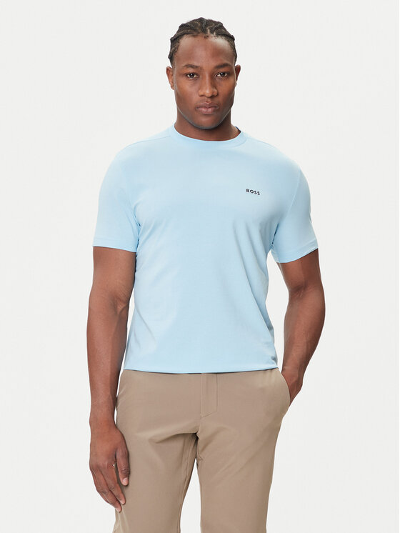 

Футболка regular fit 50506373 Boss, голубой