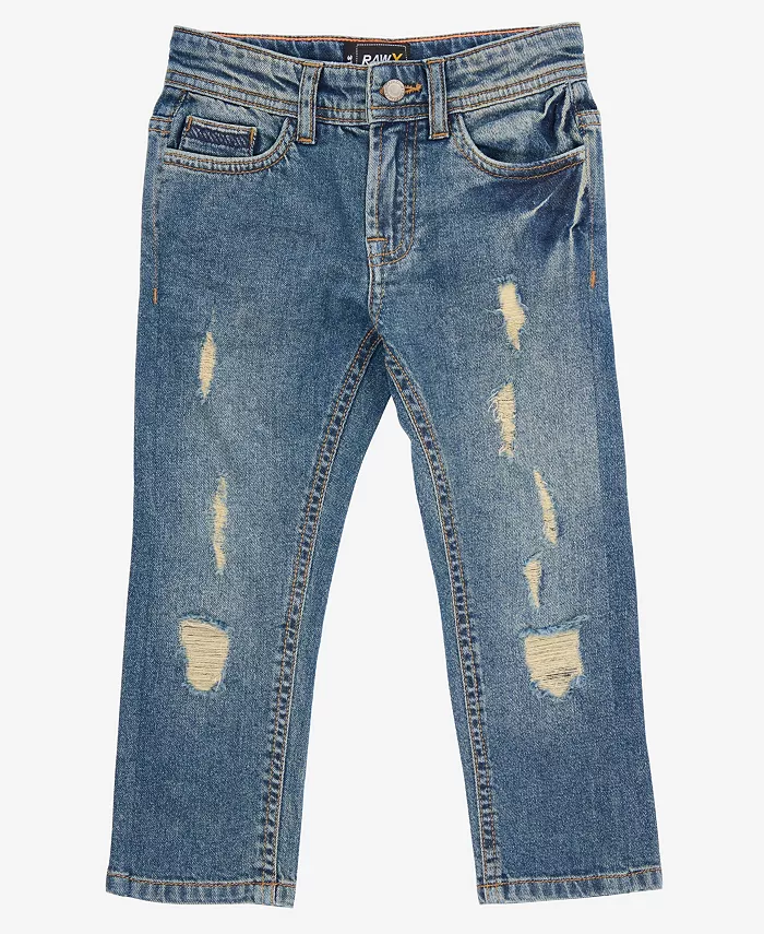 

Джинсы для мальчиков с эффектом поношенности 2T-4T Raw X, синий