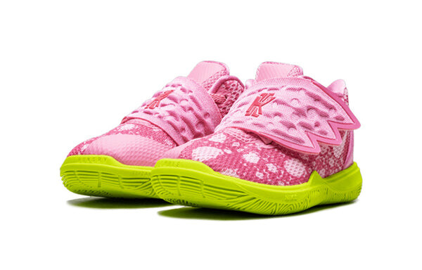 Кроссовки Спанч Боб Квадратные Штаны x Кайри 5 Nike, розовый — фото 3