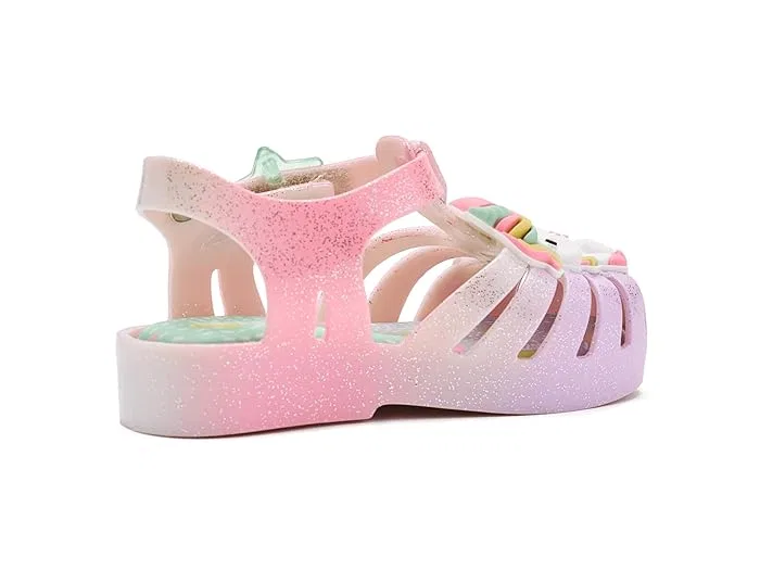 Сандалии Possession Uni Mini Melissa, Yellow/Pink — фото 4