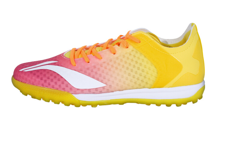 

Детские футбольные бутсы Kids Low-top Красно-оранжево-желтые Lining