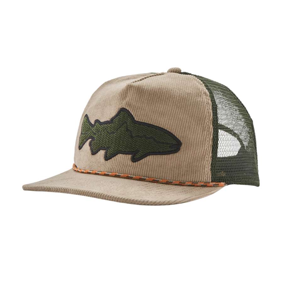 

Patagonia Бейсболка унисекс бежево-зеленая, Beige/Green