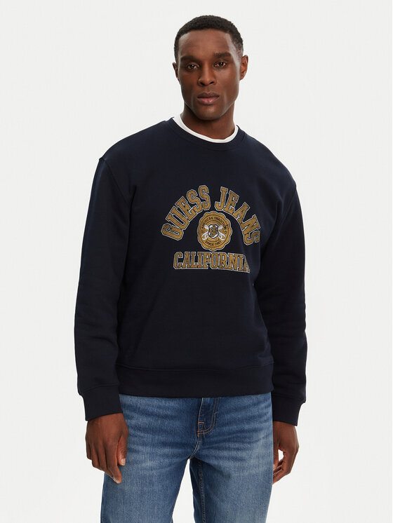 

Толстовка обычного кроя M5RQ40 KCPR1 Guess Jeans, синий