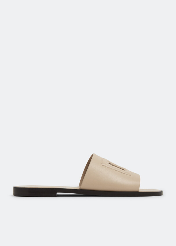 

Сандалии Dolce&Gabbana Calfskin, бежевый