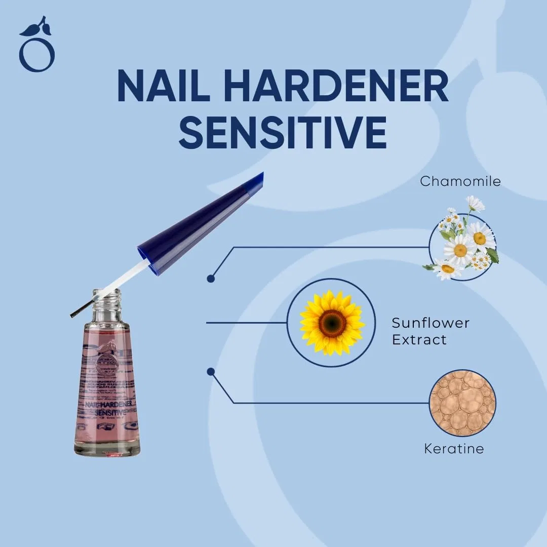 Набор из 2-х средств для укрепления ногтей «Sensitive Nail Hardener» от Herome, 2 x 10 мл Herome, Pack Of 2 — фото 3