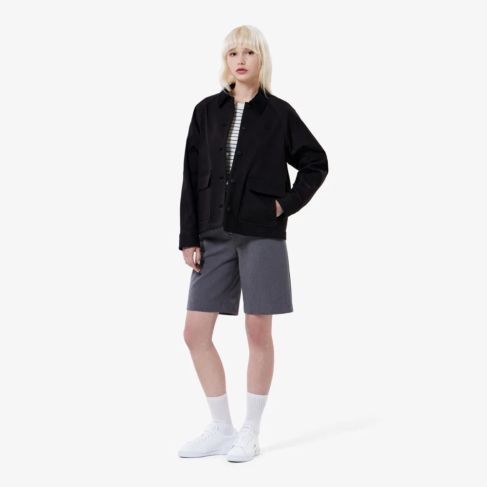 Жакет женский Lacoste Утилитарный, черный — фото 4