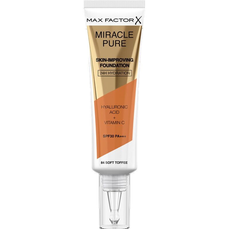 

Тональный крем Miracle Pure Skin-Improving Foundation 84 Soft Toffee Max Factor, 30 ml