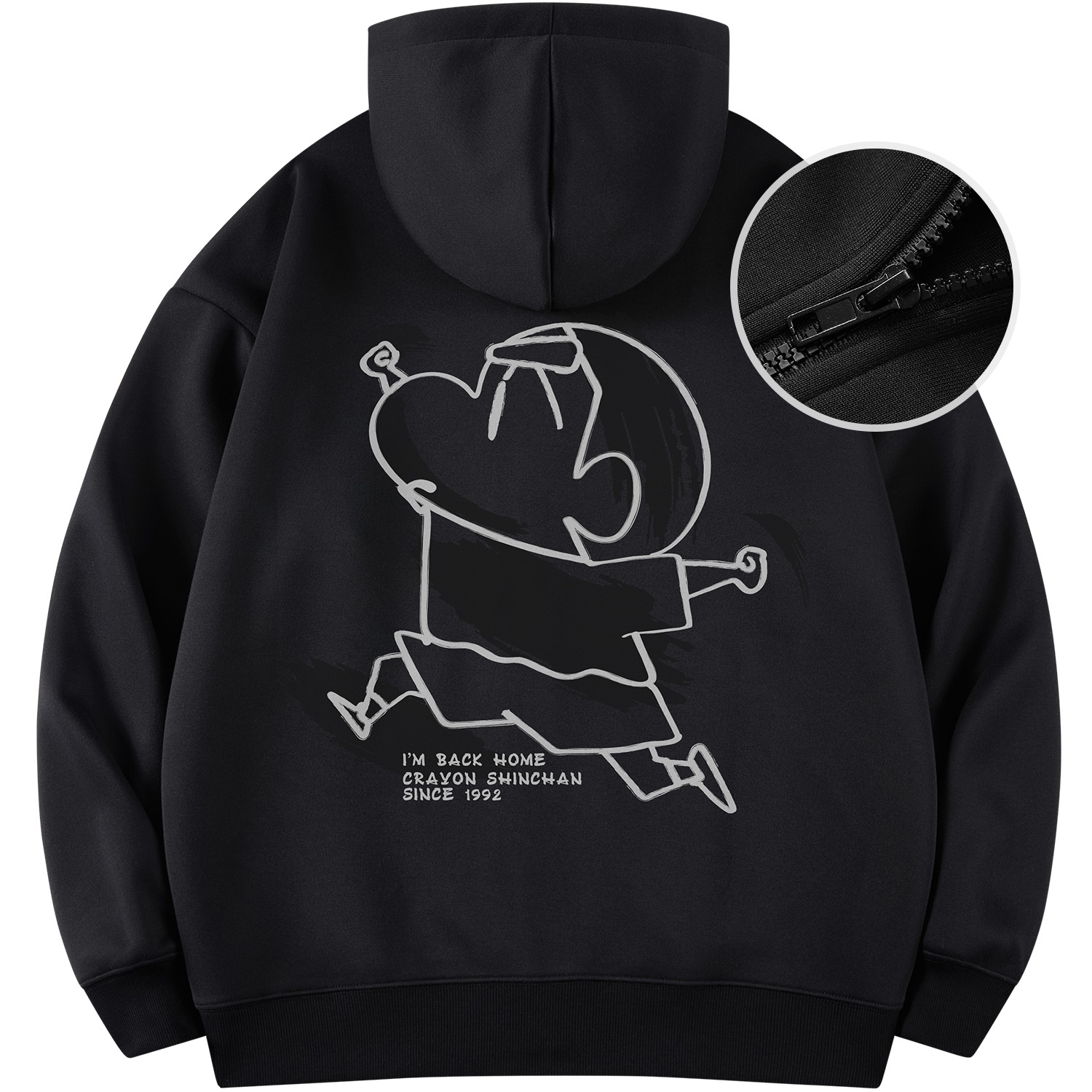 

Толстовка унисекс Crayon Shinchan, темно-синий