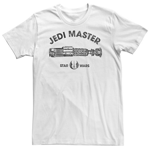 

Футболка Big & tall Star Wars Jedi Master Lightsaber с логотипом Licensed Character