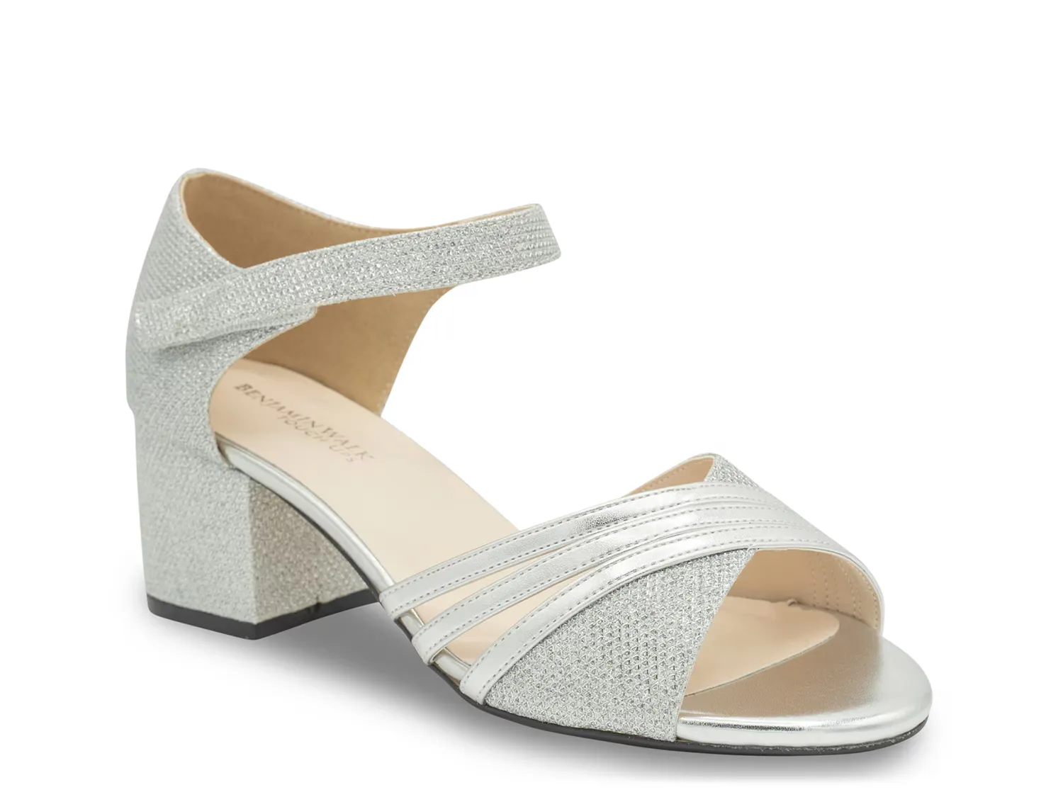 

Сандалии Foster Sandal Touch Ups By Benjamin Walk, серебряный/металлик