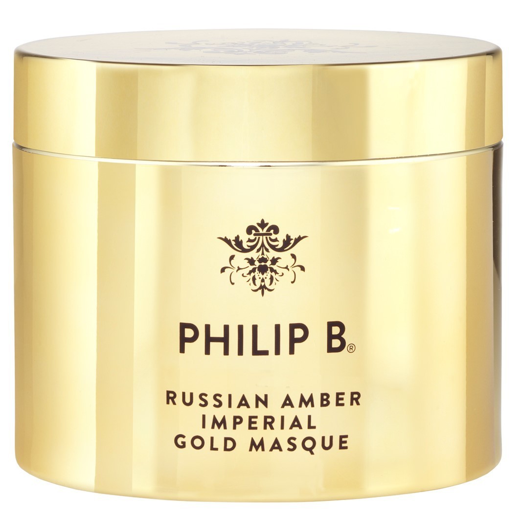 Маска для волос russian amber imperial gold masque 236 ml Philip B, объем 236 мл — фото 2