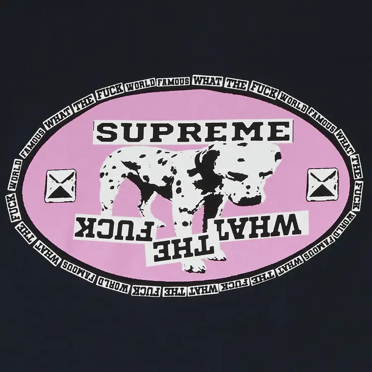 Футболка Supreme Dalmatian Tee 'Navy' — фото 3