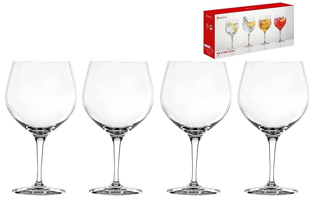 

Spiegelau 4390179 Бокал Gin Tonic, 630 мл, прозрачный (4 шт. в упаковке)